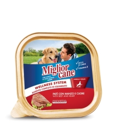 מיגליאור פטה בטעם בקר מעדן לכלב - 150 גר' Miglior cane
