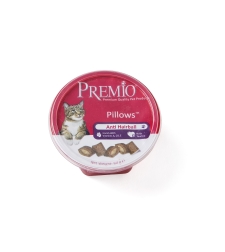 חטיף לחתול פרמיו - כריות בטעם בקר נגד כדורי שיער Anti hairball Premio