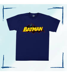 חולצת באטמן - לוגו קומיקס קלאסי
