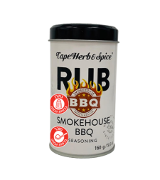 Cape Herb & Spice Rub Smokehouse BBQ Mild Seasoning 100gr