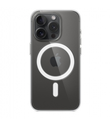 כיסוי מקורי לאייפון 15 פרו מקס iPhone 15 Pro Max Clear Case with MagSafe