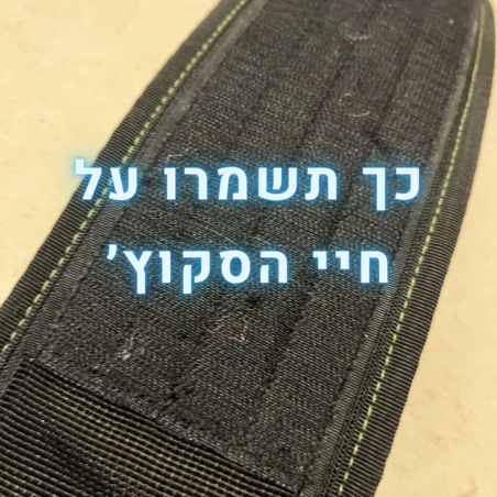 ניקיון הסקוצ׳ים - הדרך להאריך את חיי האביזרים שלך!