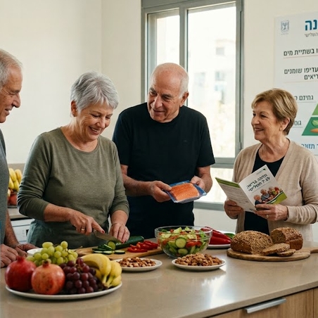 תזונה נכונה בגיל השלישי - מפתח לאיכות חיים ובריאות איתנה