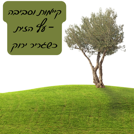 קיימות וסביבה – עץ הזית כשגריר ירוק