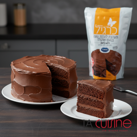 המדריך המלא שימוש מקצועי בתערובת להכנת עוגת שוקולד כרגיל ללא גלו