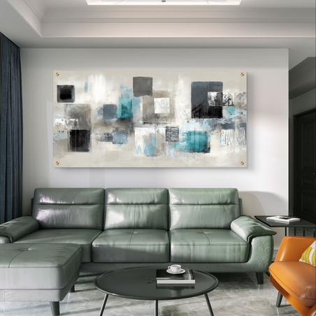 שילובי צבעים חכמים איך לתאם בין שעון קיר לתמונות לסלון