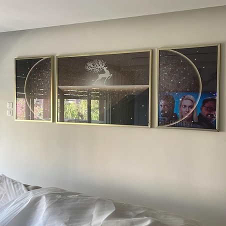 סלון דרמטי תמונות לסלון בגוונים כהים ועשירים