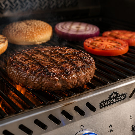 🍔 מתכון: המבורגר עסיסי 220 גרם על גריל או מחבת יצוקה