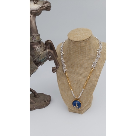 שרשרת כסף זהב מהודרת- עיצוב מיוחד