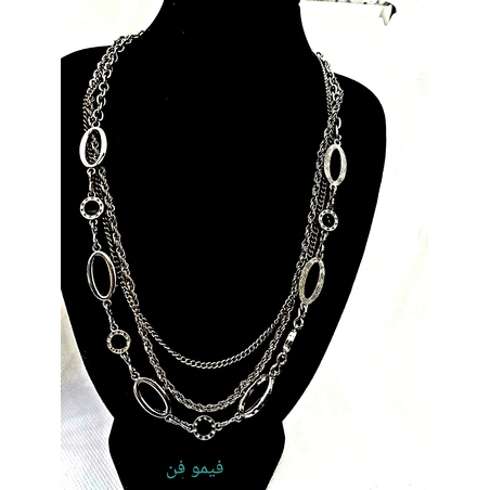 שרשרת בצבע כסף