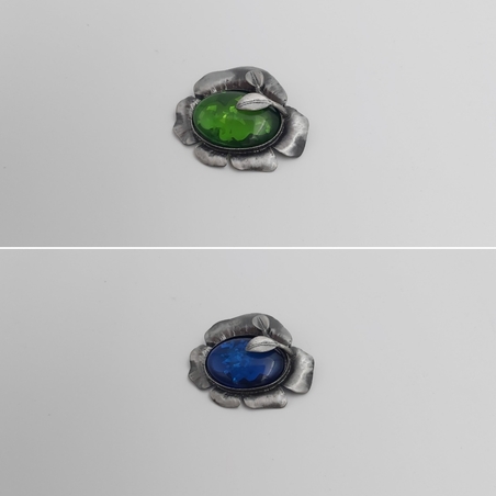 סיכה מהודרת מכסף עבודת יד