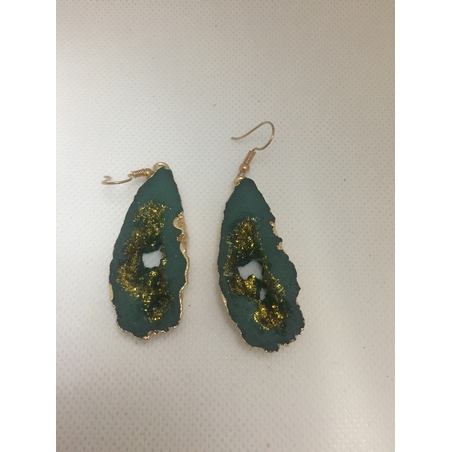 עגיל אבן הים ירוק