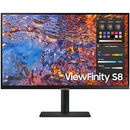 מסך מחשב ''Samsung ViewFinity S8 S32B800PXP UHD IPS 32