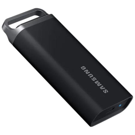 כונן SSD חיצוני נייד Samsung Portable SSD T5 EVO USB 3.2 2TB דגם MU-PH2T0S/WW בצבע שחור