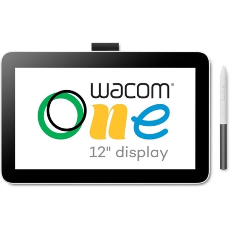 DTC121W0B לוח גרפי Wacom One 12 pen display