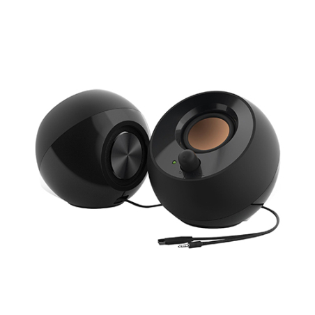 Creative Pebble - Modern 2.0 USB Desktop Speakers Black