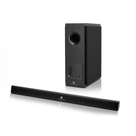 Creative 2.1 Soundbar and Subwoofer with Clear Dialog and Surround by Sound Blaster for TV and Desktop Monitor