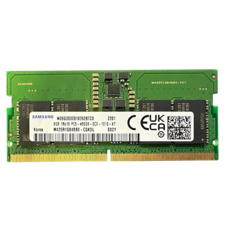 זיכרון למחשב נייד ללא אריזה סמסונג Samsung M425R1GB4BB0-CQK Single DDR5 8GB 4800MHz SO-DIMM 1.1V Bulk