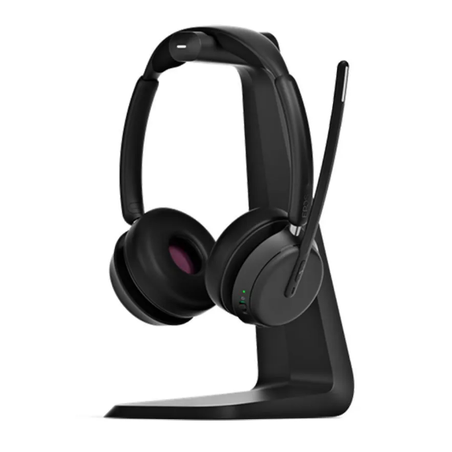 Epos Impact 1061t מערכת ראש אלחוטית BT עם השתקה אקטיבית במיקרפון בלבד