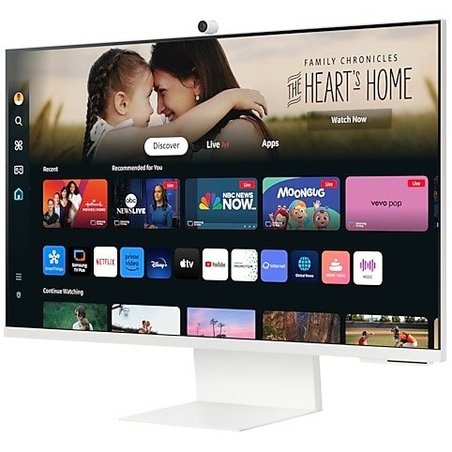 מסך מחשב חכם ''Samsung S32DM801UM UHD LED VA 31.5 - צבע לבן