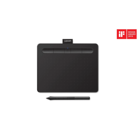 לוח גרפי Wacom Intuos Bluetooth Creative Pen Tablet, Small, Black CTL-4100WLK-N