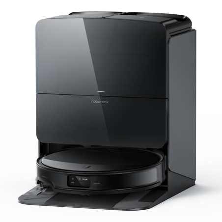 שואב אבק רובוטי שוטף Roborock Saros 10R - צבע שחור