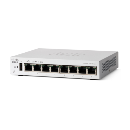 Cisco Catalyst C1200-8T-D 8-poorts Managed L3 Switch