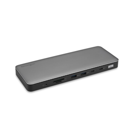 תחנת עגינה כפולה Kensington SD5760T Thunderbolt™ 4 4K עם אספקת חשמל של 96W K34110EU