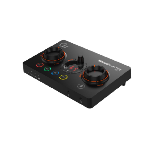 Sound Blaster GC7 - Game Streaming USB DAC and Amp with Programmable Buttons and Super X-Fi