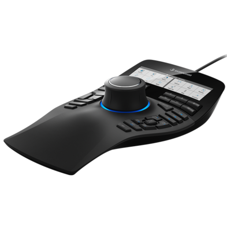 עכבר תלת מיימד מקצועי לעבודות גרפיקה וקאד חוטי 3DConnexion 3DX-700056 SpaceMouse Enterprise 3D