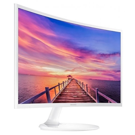 מסך מחשב קעור Samsung C27F391FHR 27'' LED VA - צבע לבן