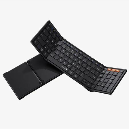 מקלדת מתקפלת ProtoArc Tri-Fold Bluetooth Keyboard Black