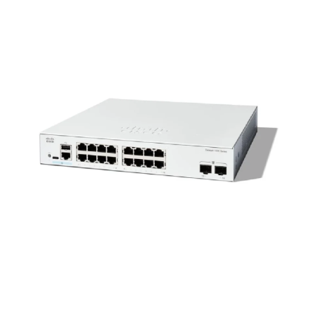 Cisco Catalyst 1200 16-Port Gigabit Switch + 2x SFP | C1200-16T-2G