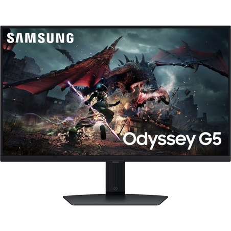 מסך מחשב גיימינג Samsung Odyssey G5 S32DG502EM QHD IPS 32'' FreeSync - צבע שחור