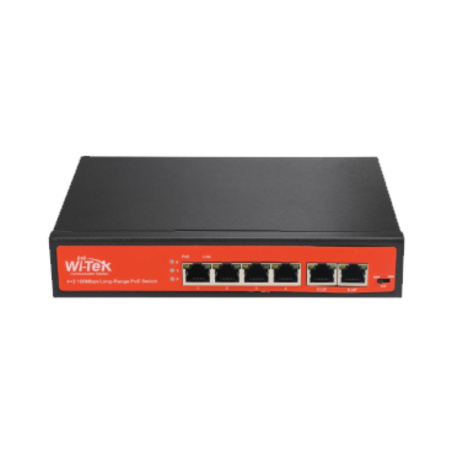 מתג לא מנוהל Acorid LS5004P 10/100M Unmanaged PoE Switch 4 Port