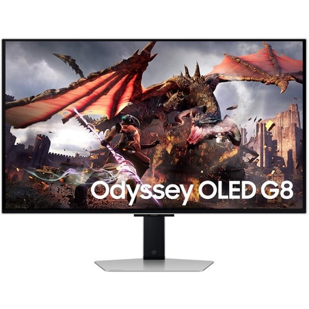 מסך מחשב גיימינג Samsung Odyssey OLED G8 S32DG802SM UHD 32'' 0.03ms 240Hz