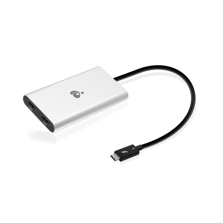 IOGEAR Thunderbolt 3 to dual HDMI adapter