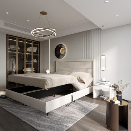 מיטה מרופדת נוסה