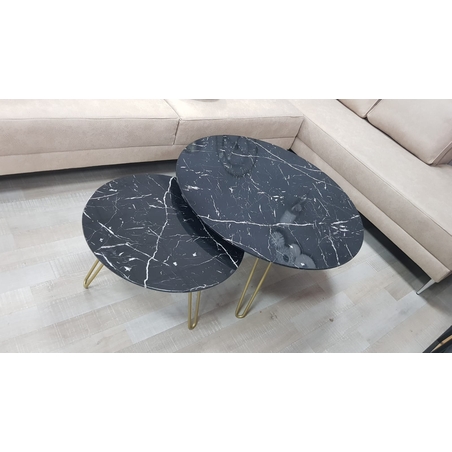 סט שולחנות מרלו