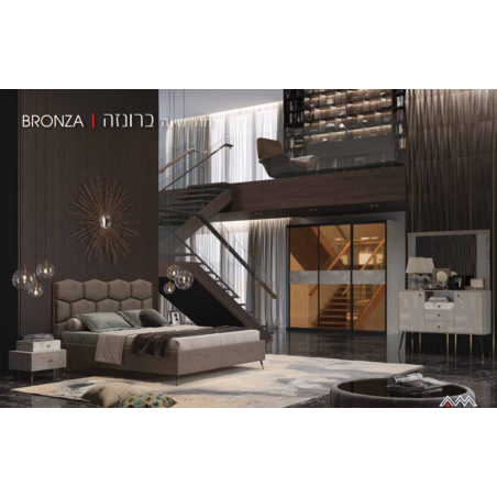 חדר שינה ברונזה