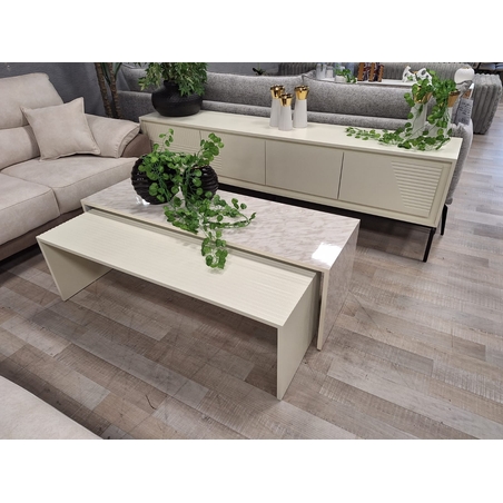 סט מזנון פלוס שולחנות  עדיאל