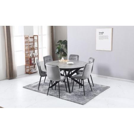 שולחן פינת אוכל עם 4 כסאות