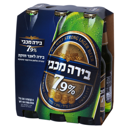 מכבי 7.9% 6 יח