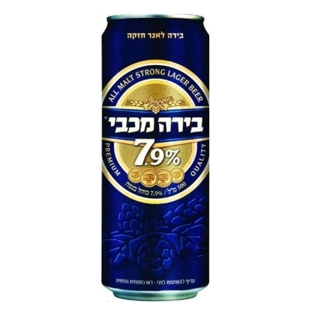 מכבי פחית 7.9% שלישייה