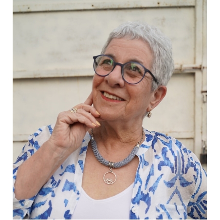 שרשרת לאישה בצבע טורקיז