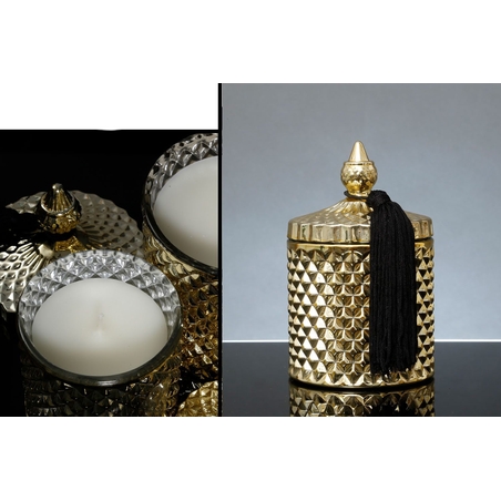 בונבוניירה גדולה עם נר ריחני 