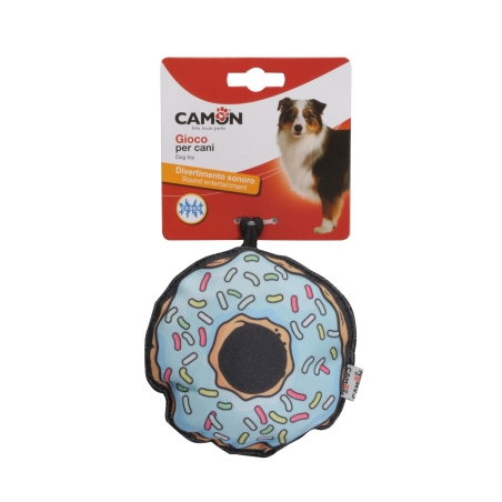 צעצוע פוליאסטר לכלב בצורת סופגניה- CAMON