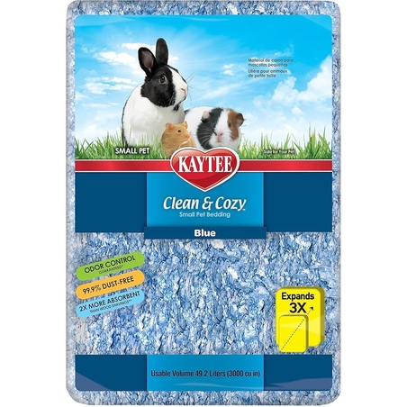 מצע נייר טבעי כחול למכרסמים – חברת קייטי (Kaytee) אריזת חיסכון