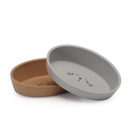 קערת במבוק אליפטית לחתול