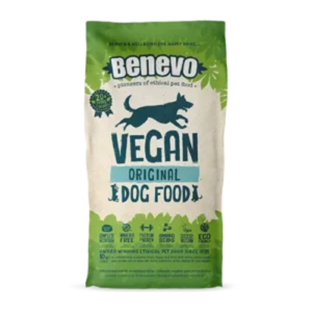 מזון טבעוני לכלבים בוגרים מבית בנבו (BENEVO) – שק 10 ק